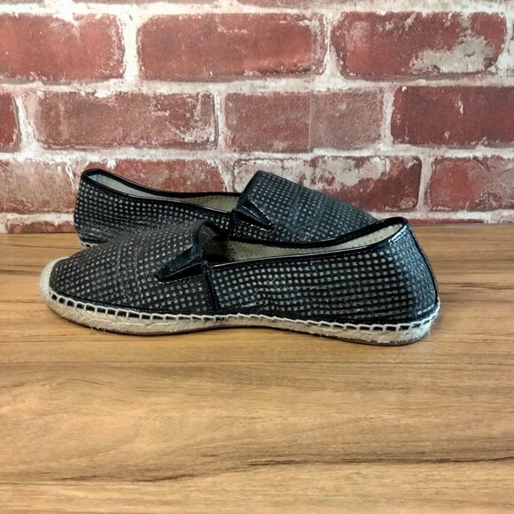 Michael Kors Loafers Womens Size 7 Black MK Slip on Flats - Picture 7 of 7